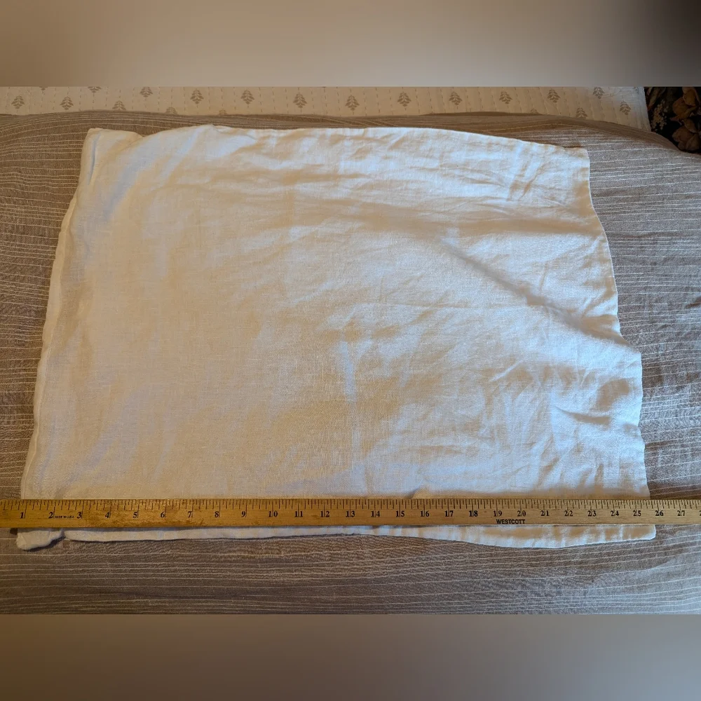 100% linen pillow sham casaluna